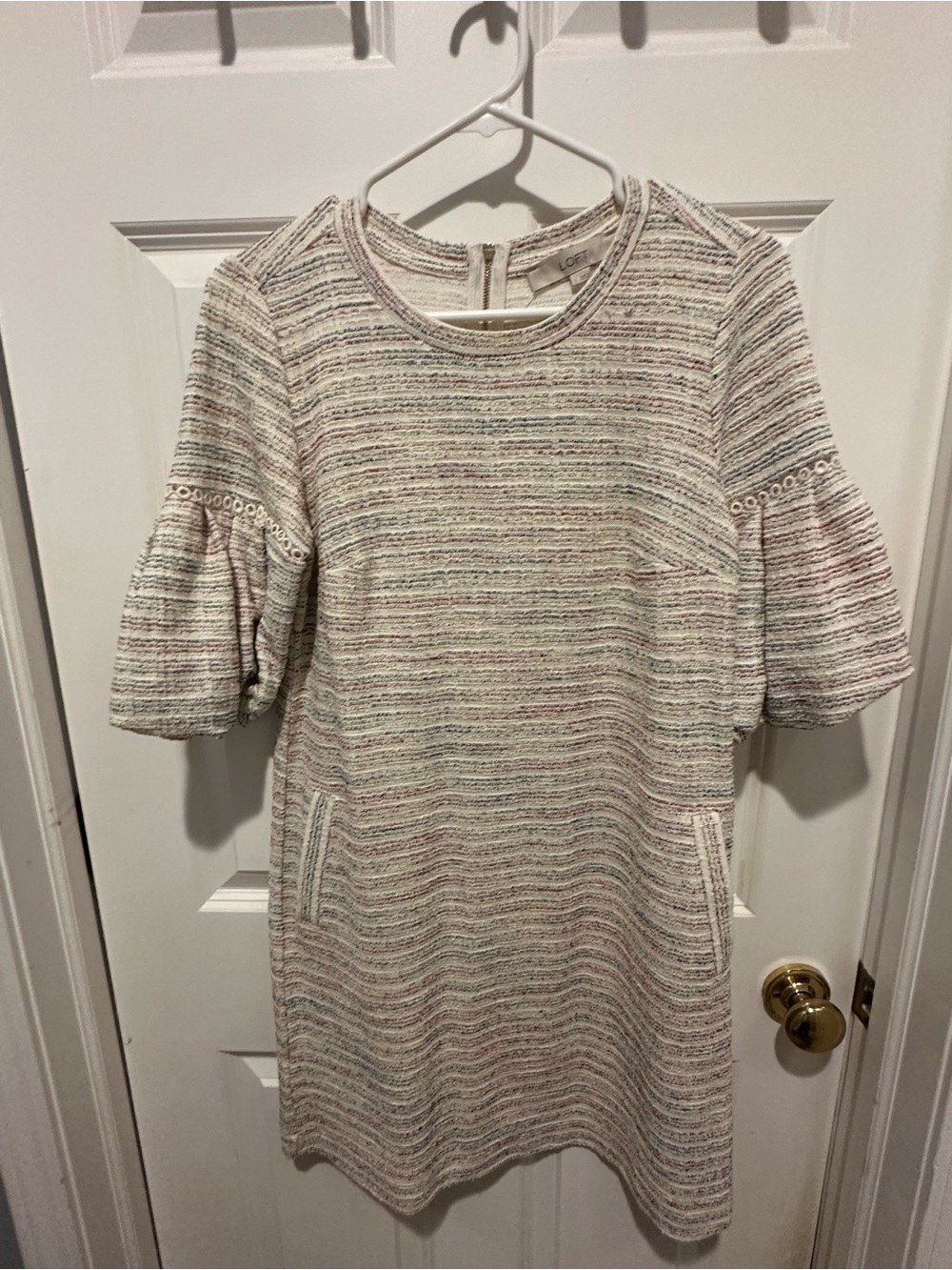 Women's puff sleeve dress